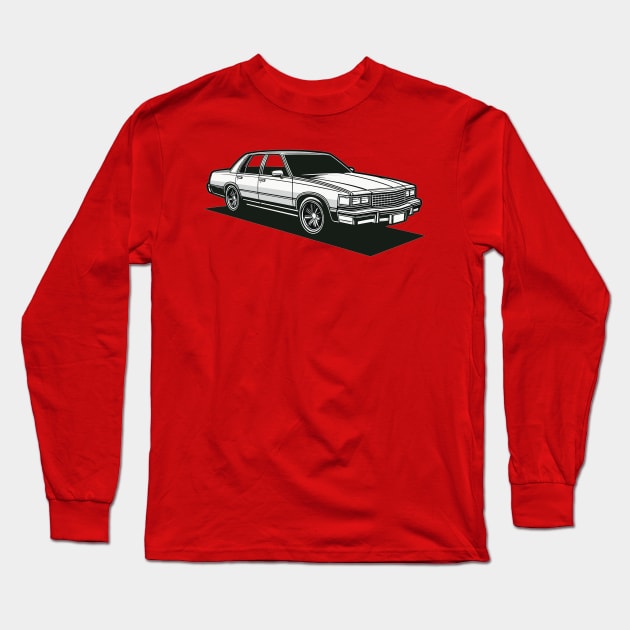 Chevrolet Caprice Long Sleeve T-Shirt by Vehicles-Art